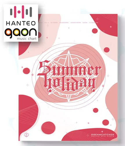 Dream Catcher - [Summer Holiday] [I ver.] Album+BolsVos K-POP Webzine (9p), Decorative Stickers, Photocards