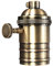 Delaman Douille D'Ampoule RéTro E26/E27 En Cuivre Facile à Installer, Antique De Lampe Industriel À Ampoule Avec Interrupteur-Bronze