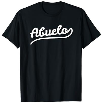 Abuelo Namensbeschriftung für spanischen Opa T-Shirt