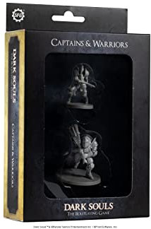 Steamforged Games Dark Souls The Role Playing Game: Captains & Warriors Miniatures & Statistikkarten