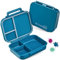 My Vesperbox – MINI BIA - Bento Box Kinder – NEUES MODEL – kompakter und leichter - Auslaufsicher & BPA Frei - Lunchbox – Brotdose - für Kindergarten und Schule (Petrol)