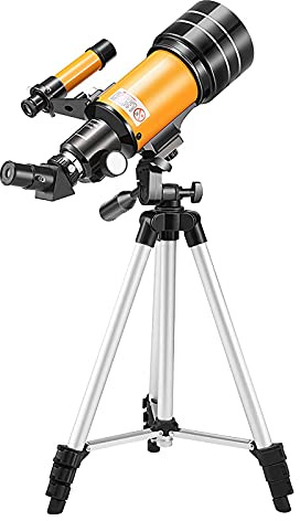 Teleskop 30070 4k 70 mm Super-Telezoom-Monokular HD astronomisches Teleskop mit Nachtsicht und wasserdicht, mit Stativ und Stativ-Handyzubehör Double The Comfort