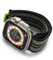 Ringke Sports Air Loop Compatible con Apple Watch Ultra 2/1, 10 46mm, 9/8 / 7 45mm, SE 44mm, Cinturino Polso Regolabile Traspirante Leggero Nylon Elastico - Burnt Olive