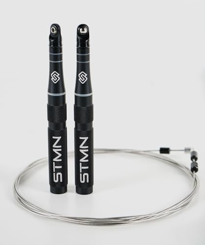 STAMINA FITNESS Lite New Pro Springseil, Unisex, Erwachsene, Schwarz, Einheitsgröße