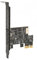 Akozon PCIE oder USB 3.2-Erweiterungskarte, Schwarz, 5 Gbit/s, Hochgeschwindigkeits-USB 20-Pin, USB 3.2 Gen1 Por-Karten (PCIE X1 zu USB3.2), AKOZONFPH5GZVB8N-11