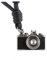 Zerodeko Unisex Vintage Camera Necklace Jewelry Camera Pendant Leather Adjustable for Comfort