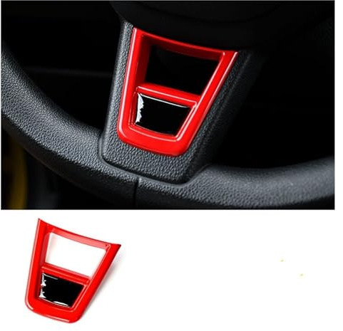 Auto Innen Dekoration Aufkleber Für Skoda Für Octavia Für A7 Für Superb Für Fabia Für Kamiq Für Kodiaq Zubehör Auto Lenkrad Trim Aufkleber Auto Innenraum