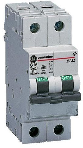 DSTOCK60 - Generale Electric Vynckier 667023 - Interruttore modulare EP30 2P 10A C