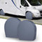 Radabdeckung Wohnwagen, Reifenabdeckung Wohnwagen, Rundumschutz, UV-Schutz, Wasserdicht, Staubdicht, Universelle Caravan-Reifenabdeckung (15 Zoll,2 Stück)