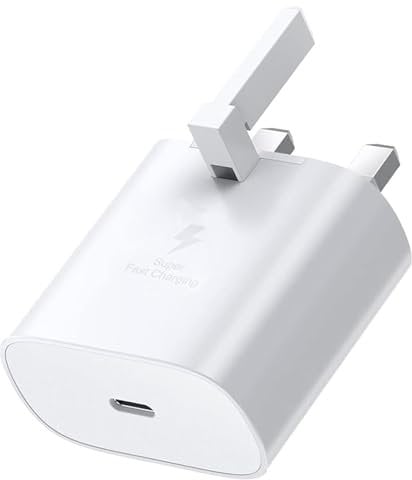 Samsung Super Fast Charger Plug USB Type C Samsung Fast Charging Adapter UK PD 3.0 USBC For Samsung Galaxy S24 S23 S22 Ultra S21 FE S20 PLUS A16 A15 A14 A13 A12 A55 A54 A53 A52 A35 A33 A34 A32