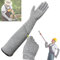 WEILONGB Guard Gloves Gardening Long Sleeves,Level 5 Cut Resistant Glove with Long Arm Sleeves,Gardening Gloves for Work Kitchen Heavy Duty,for Men and Women (55 CM)
