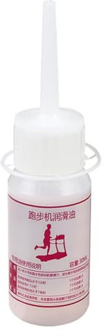 LearnLyrics Laufband-Schmiermittel für Laufband, Schmiermittel für Laufband, Gleitmittel für den Haushalt, 30 ml Hochleistungs-Schmiermittel mit Präzisionskappen für