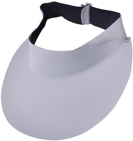 Ausing Visor Cap Sonnenhut Sonnenschild Damen Cap Damen Sommer Atmungsaktiv Grau