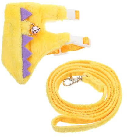 TOYANDONA Kaninchen- Geschirr Kleine Haustiere Cartoon-häschen-Geschirr Praktische Hasen-Leine Laufseil Für Kleintiere Ausbruchsichere Leine Für Kaninchen