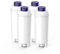 4PCS Filtre à Eau pour Machine à Café Delonghi Magnifica s, Système de Filtration Double Action avec Charbon Actif et Résine Échangeuse d'Ions, Compatible Machines à Café ESAM