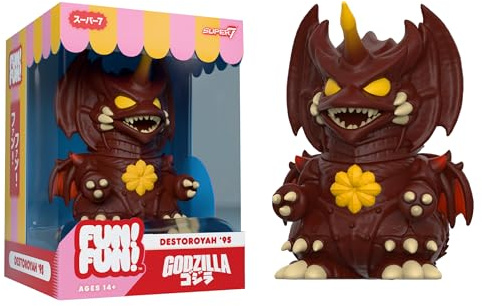 Super7 Fun! Fun! Toho Godzilla Destoroyah '95 Vinyl Figure - 5 Toho Godzilla Action Figure - Classic Movie Collectibles and Retro Toys
