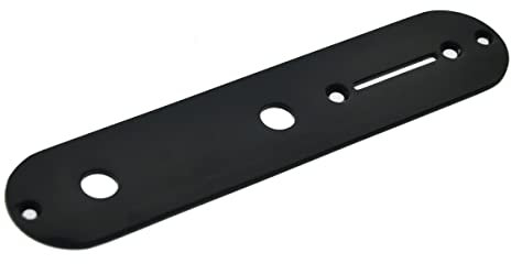 Dopro American Spec Tele Guitar Control Plate for Telecaster Guitar Black