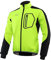 BERGRISAR Herren Fahrradjacke für Winter Fahrrad-Rennrad-Mtb Jacke Softshell Thermo Wasserdicht Radjacke mit 4 Taschen Grün XX-Large