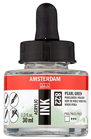 Amsterdam Acrylic Ink Bottle 30 ml Pearl green 822 (17208220)