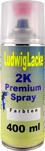LudwigLacke RAL 7039 QUARZGRAU 2K Premium Spray SEIDENMATT 400ml