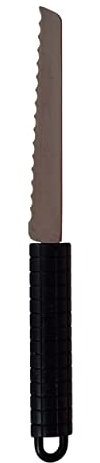 Coltello per pomodori con lama in acciaio inox temprato di fabbricazione francese, prodotto in Francia per tagliare i pomodori facilmente senza spolverare utensili per la cucina di casa,20 cm