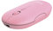 Trust Puck Mouse Wireless Ricaricabile, Bluetooth o 2.4 GHz con Mini Ricevitore USB, Silenzioso, Pulsante DPI, Mouse Bluetooth Ergonomico ‎Senza Fili per PC, Macbook, Mac, Computer, iPad - Rosa