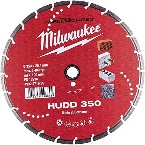 MILWAUKEE Diamant-Nassschnitttrennscheibe SPEEDCROSS HUDD 350 x 2,6 mm
