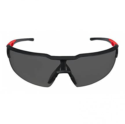 Milwaukee Schutzbrille getönt, kratzfest und beschlagfrei, Schwarz, One Size (4932478764)