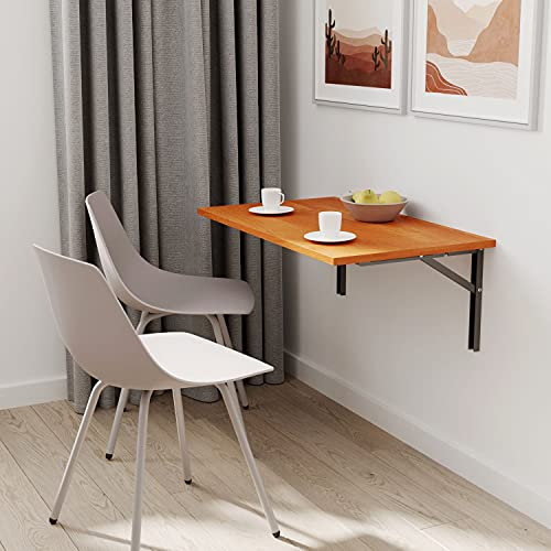 mikon 100x40 | Wandklapptisch Klapptisch Wandtisch Küchentisch Schreibtisch Kindertisch | Erle