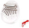 Uposao Mini Kalimba Daumenklavier mit 8 Tasten Kalimba Thumb Piano Fingerklavier Musik Daumen Musikinstrument für Kinder Erwachsene Anfänger