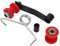 Guides de réglage de chaîne, rouleau tendeur de chaîne robuste anti-déformation professionnel pour ATV Coolster Go Kart 110 125 150 200 250