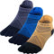 OrrinSports Zehensocken für Damen Herren 3 Paar Laufsocken 5 finger socken athletische die zehensocken