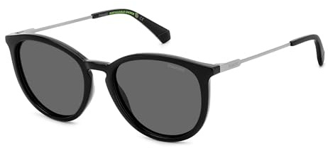 POLAROID Brille PLD 4143/S/X Größe 53-18 mm Schwarz polarisiert