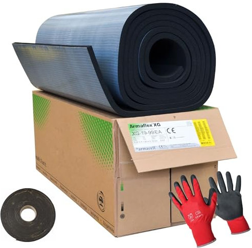 original Armaflex XG Armacell Camper-Ausbau-Set Standard + rote Handschuhe