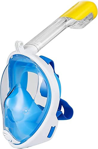 Schwimmmaske Tauchmaske Vollgesichts-Taucher-Anti-Fog-Brille Mit Kamerahalterung Unterwasser-Weitwinkel-Schnorchel-Tauchausrüstung (Size : X-Small)