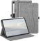 Fintie Custodia per Samsung Galaxy Tab S10 FE/ S9 FE 5G 10.9 pollici/Tab S9 11 pollici, visualizzazione multi-angolo custodia protettiva con tasca, auto sleep/wake, grigio