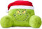 Grinch Lesekissen für Bett, 40 cm, Weihnachts-Kuschelkissen, Geschenk für Erwachsene und Kinder, Grinch Lendenwirbelstützkissen, Kopfteil, Rückenlehne, Kissen mit Armen, Rückenstützkissen für Zuhause,