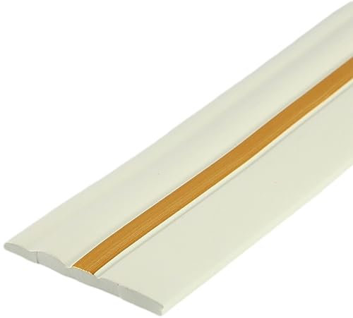 COYOUCO Klebstoff-Sockelleisten Peel And Stick Baseboard-Verkleidung für Wände, Böden, Theken, Fliesen, Türrahmenkanten und mehr,9.5cm*1.2cm*2m