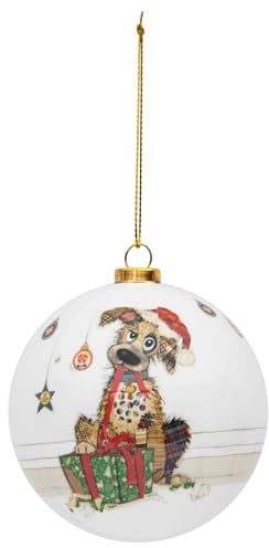Lesser & Pavey Christbaumkugeln | Christbaumschmuck für alle Baumarten | Weihnachtsschmuck für Zuhause oder Büro - Mutt