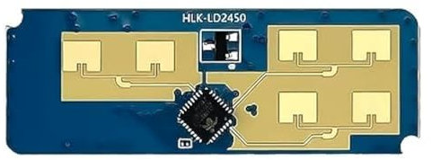 JMT HLK-LD2450 24 GHz Flugbahnsensor-Kit ISM Smart Home menschliche Bewegungsverfolgung Ra·DAR Induktionsmodul Distanzwinkel Geschwindigkeitsmessung (1 Stück)