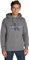 Calvin Klein Sudadera Hombre Hoodie Seasonal Monologo Regular con Capucha, Gris (Grey Heather), XS