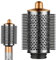 Große runde Volumenbürste für Dyson Airwrap-Aufsätze, rundes Bürstenzubehör für Dyson Haarstyling, kompatibel mit Dyson Airwrap HS01 HS05