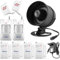 Allarme Casa Senza Fili, Ring Alarm Ultra Forte con Allarme Porta Telecomando Sensore Movimento Corno da Sirena, Antifurto Casa per Garage, Magazzino, Finestre, Shed
