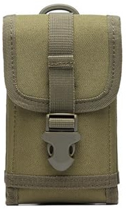 LAOYEFACAI Handy Gürteltasche Herren Handytasche diagonale Kreuztasche wasserdicht Outdoor-Taktische Zubehör-Tasche multifunktionale Mode (Armeegrün)