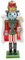 Casse-Noisette en Bois Festival 38cm Haut Figurine du Roi Souris Marionnette Noël Jouet Décoration Bureau D'étagères D'ornement