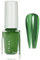 Metallic Green Gel Nail Polish - Breathable & Quick-Drying Formula for Long-Lasting Mirror Effect - Water-Based Varnish for Nail Art