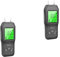 HOMSFOU 2St Feuchtemesser Monitor Welle Messgerät Erkennung feuchtigkeitsmesser digital feuchtigkeitsmessgerã¤te Feuchtigkeitsmesser für Mauerwerk trockenbau feuchtigkeitsmesser Abs Black