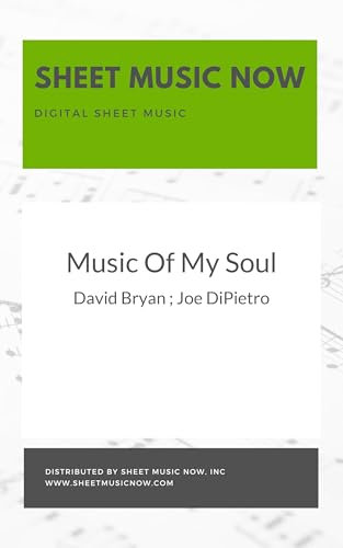 Music Of My Soul Sheet Music (English Edition)