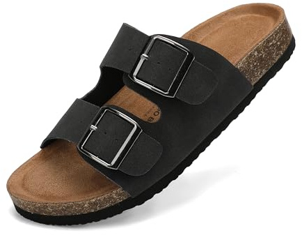 ARRIGO BELLO Ciabatte Donna Estive Sandali Moda Sughero Plantare Pantofole Piscina Esterna Interna