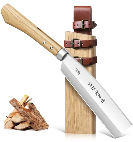 Dream Reach NATA Machete Garten Machete mit Holzscheide | Scharfe Klinge, Ergonomischer Holzgriff, NATA Beil für Garten, Hof und Camping, Outdoor, Geschenk für Männer